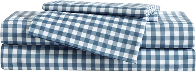 Eddie Bauer Kids - Twin Sheets, Stain-Resistant Toddler Bedding with Matching Sham(s), Super Soft... | Amazon (US)