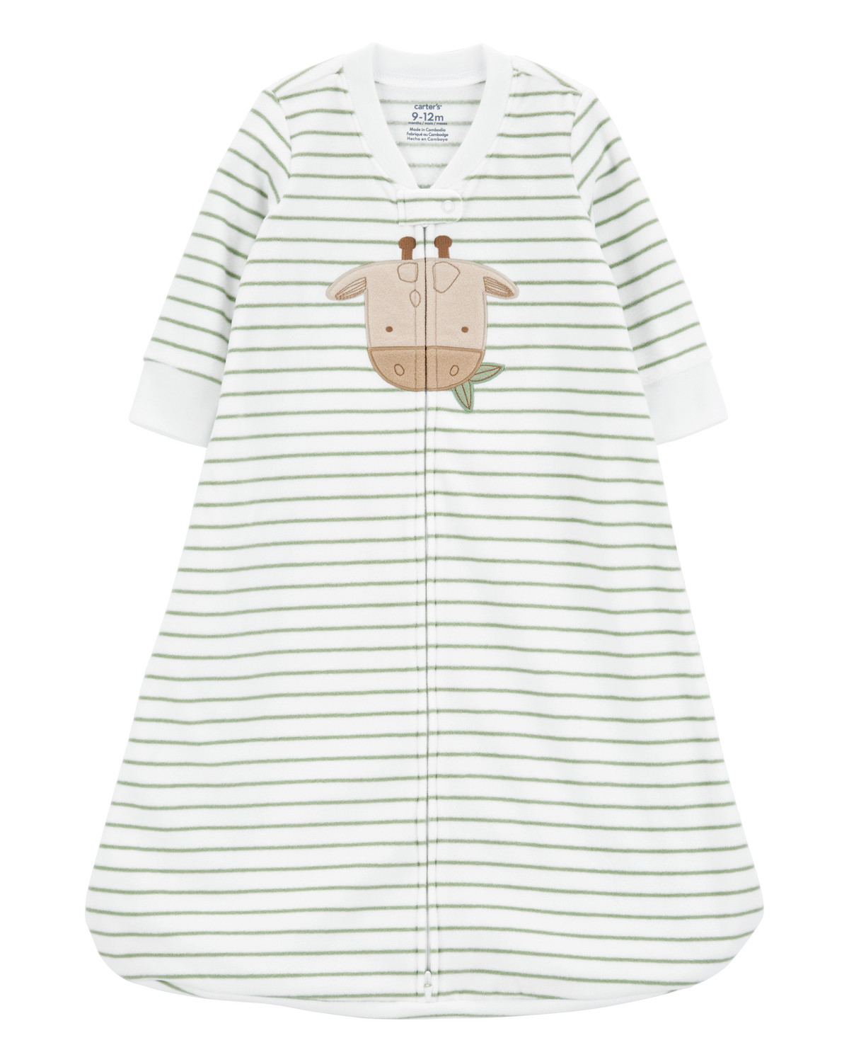 Baby Giraffe 2-Way Zip Fleece Sleep Bag | Carter's Inc