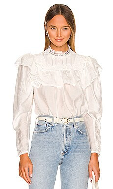 Sabina Musayev Amethyst Top in Off White from Revolve.com | Revolve Clothing (Global)