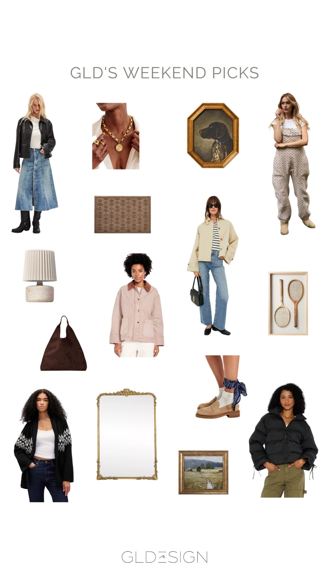 GLDESIGN Weekend Picks 
#GLDESIGN #LTKjackets #LTKsweaters #LTKdecor #LTKart

#LTKStyleTip #LTKHome #LTKShoeCrush