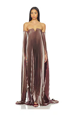 Black Tie Gown With Drama Sleeves
                    
                    L'IDEE | Revolve Clothing (Global)