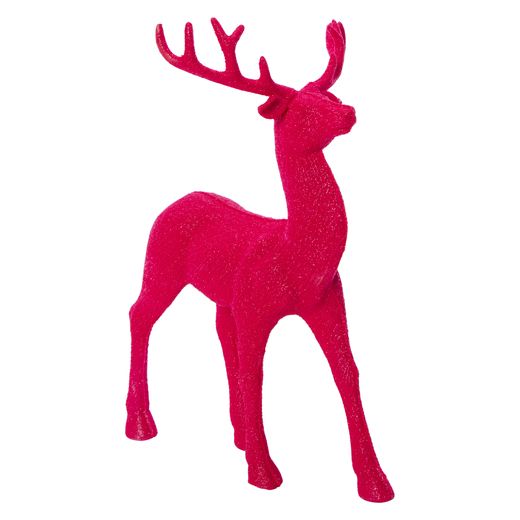 Holiday Glitter Reindeer Decor 12.8in | Five Below