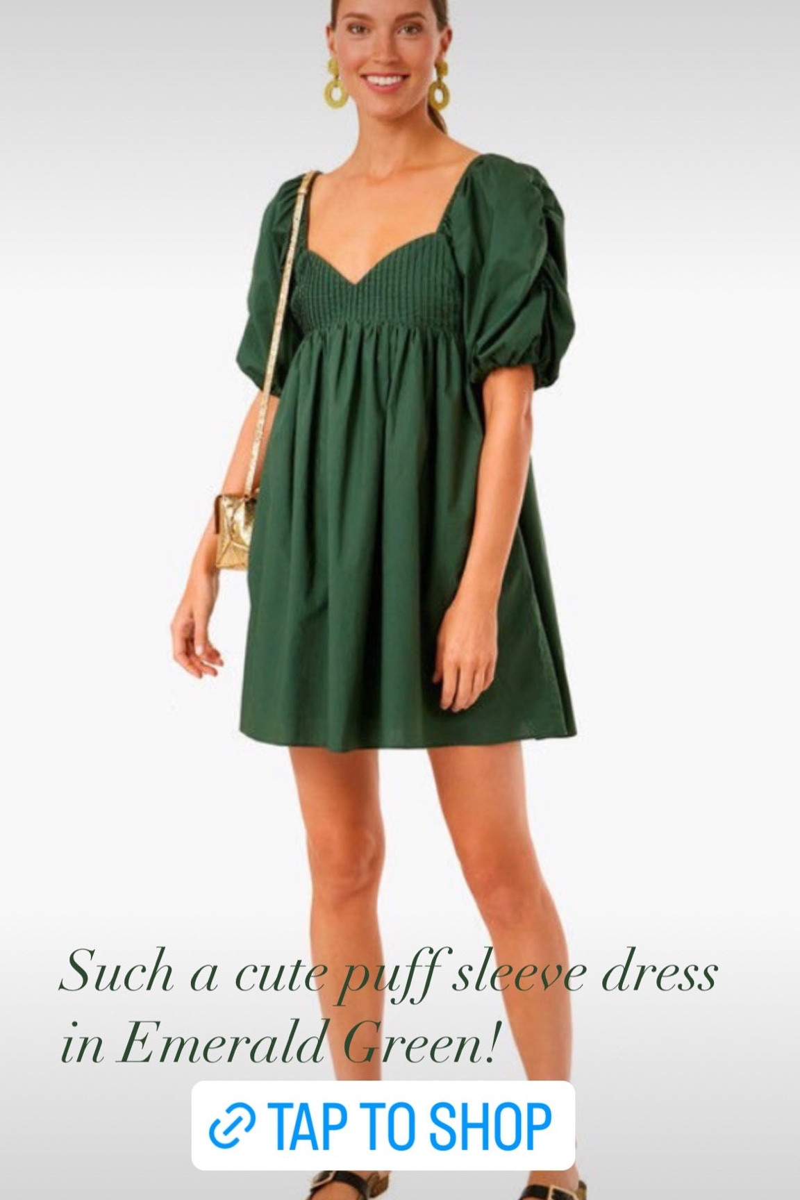 This dress! So cute and another emerald green holiday option! 

#LTKHoliday #LTKSeasonal