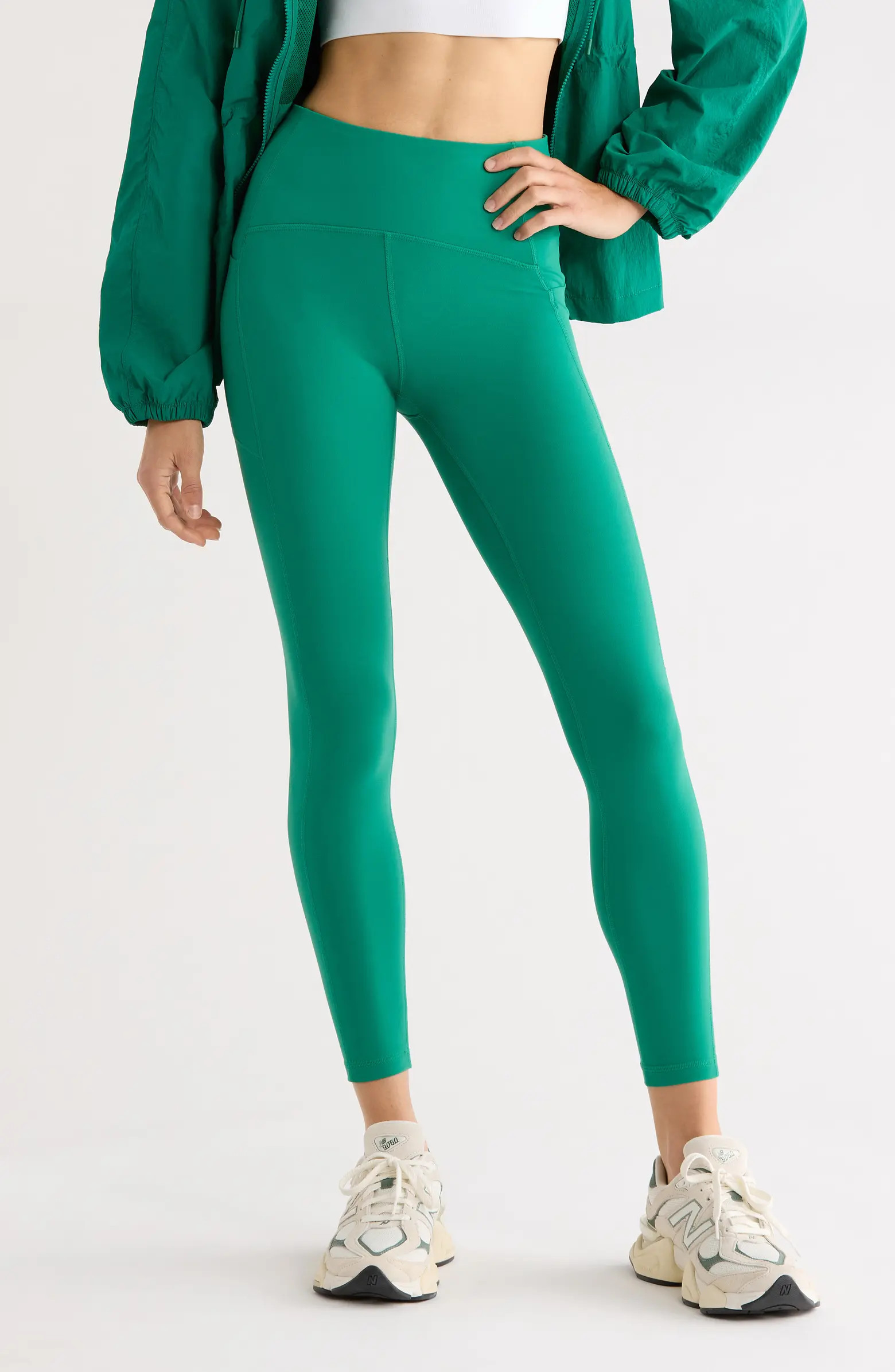 Studio Luxe High Waist Pocket 7/8 Leggings | Nordstrom