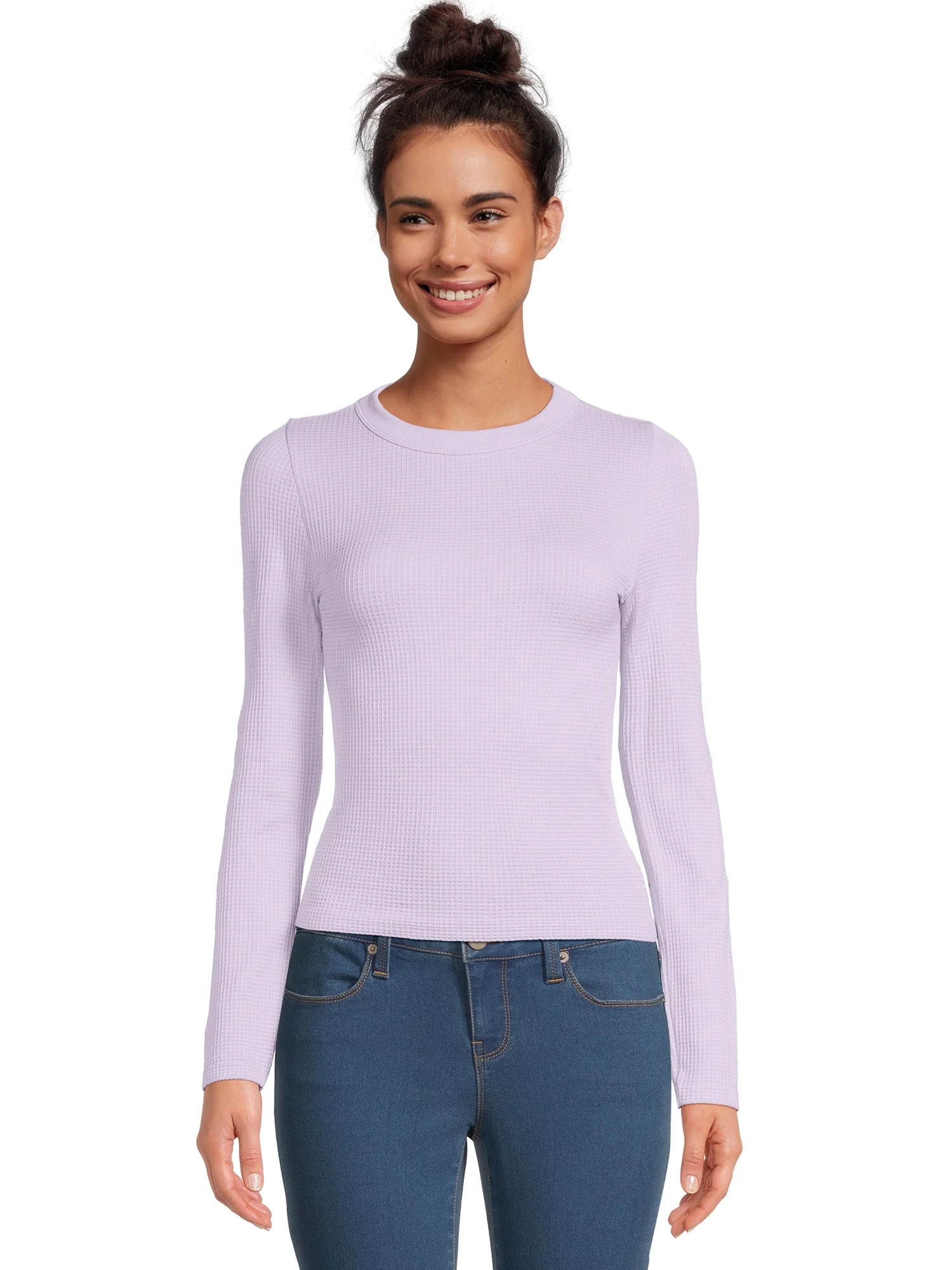 NO BOUNDARIES CREW WAFFLE TEE - Walmart.com | Walmart (US)