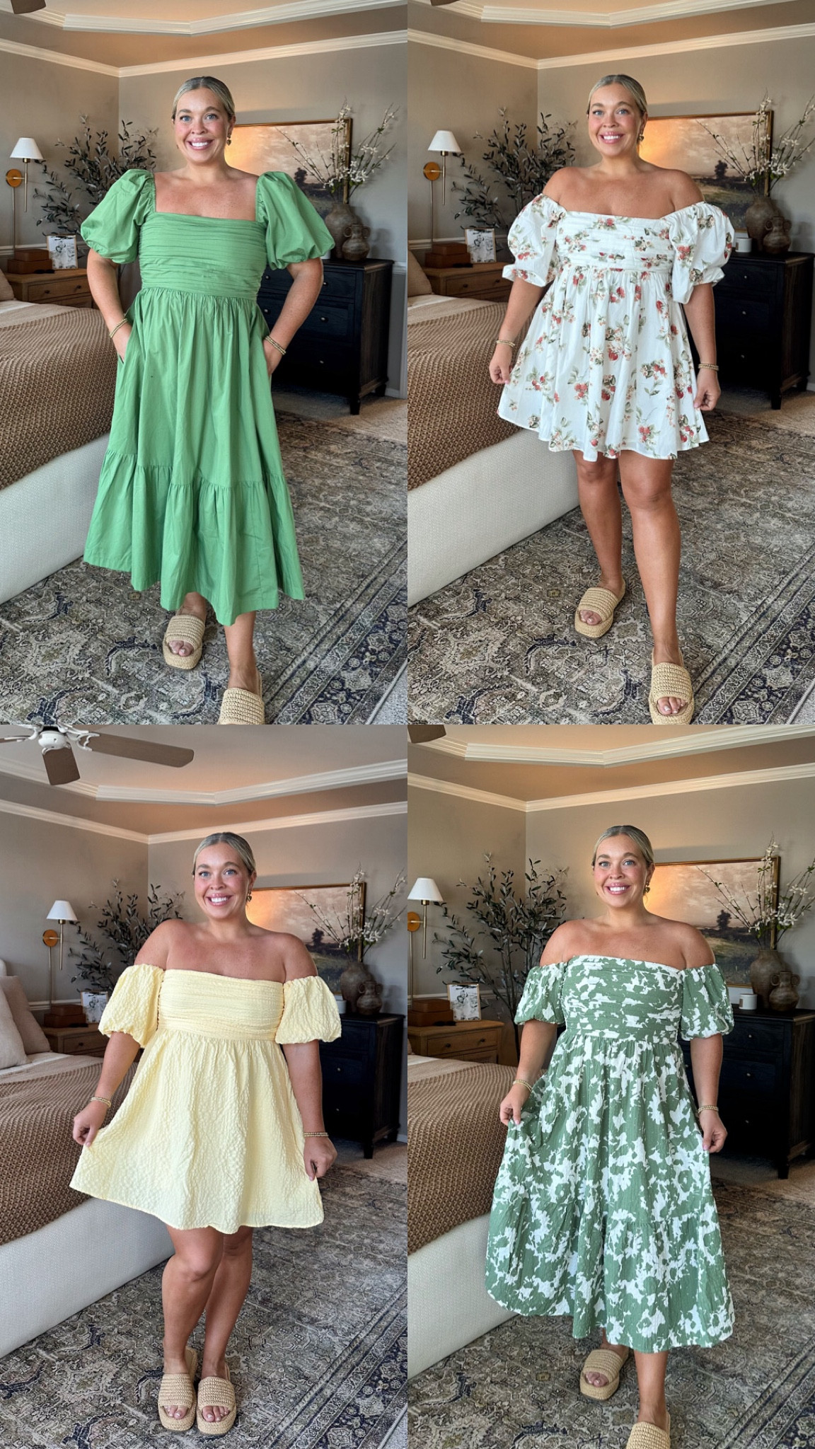 LAST FINAL HOURS!! Abercrombie dresses on sale and an extra 15% off with code AFLOVERLY 
🍓🫶🏻☀️ I’m wearing a size large short in all dresses. 

#LTKFindsUnder100 #LTKSaleAlert #LTKMidsize