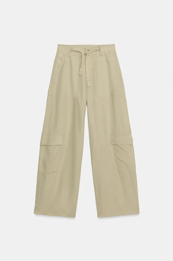 FLIESSENDE OVERSIZE CARGO-HOSE | Zara DE