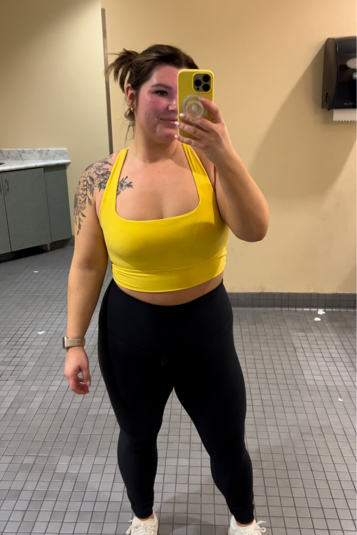 Midsize workout fit of the day! Bra is from buff bunny, leggings are a size large from old navy and still loving these new lifting shoes from lululemon !

#LTKunder50 #LTKcurves #LTKfit