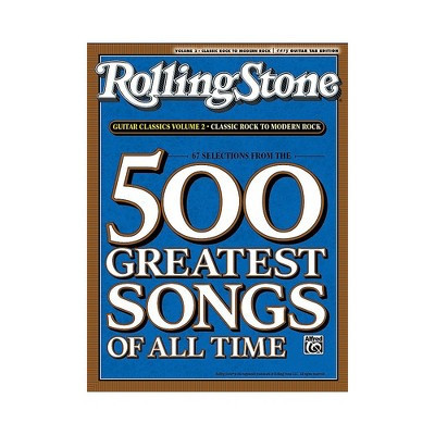 Alfred 67 Selections From The 500 Greatest Songs Of All Time: Classic Rock To Modern Rock - Easy Guitar | Target