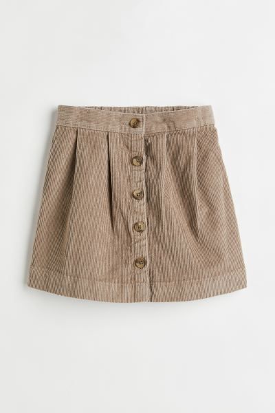Cotton Corduroy Skirt | H&M (US)