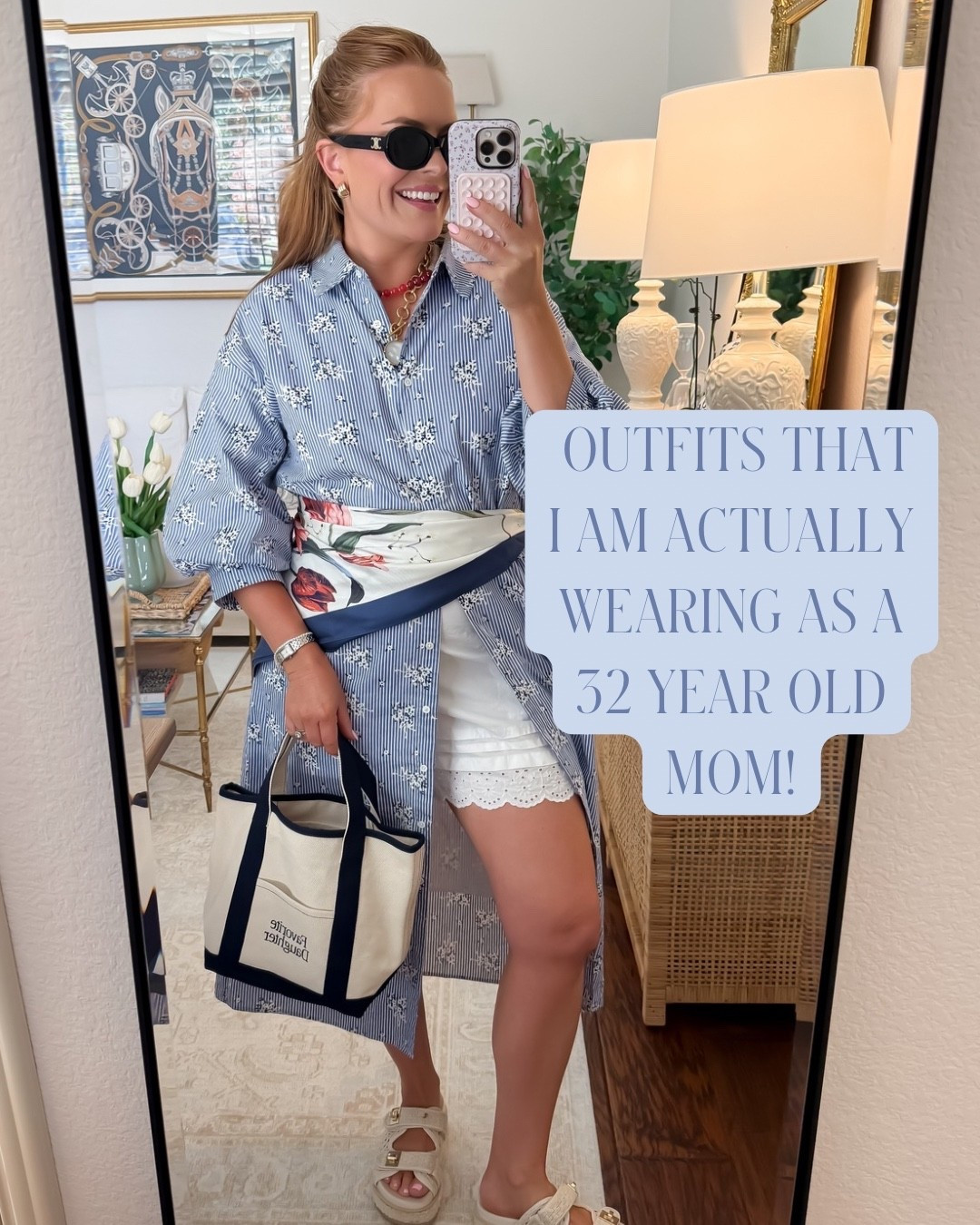 ✨ Sizing: dress medium, shorts medium

An oversized shirt dress is one of the hardest-working pieces in your wardrobe. Wear it as a dress, layer it over shorts, style it as a swimsuit cover-up, or pair it with denim later this fall. The relaxed fit keeps you cool while the classic blue stripe makes it look effortlessly polished. If you love versatile pieces you'll wear on repeat, this one is worth adding to your closet.

SEO: oversized shirt dress, blue striped dress, summer outfit, vacation outfit, mom style, casual chic, versatile wardrobe, resort wear, everyday outfit

#LTKStyle #LTKFind #SummerStyle #MomStyle #ResortWear #CapsuleWardrobe #EverydayOutfit #VacationStyle #CasualChic #ShirtDress