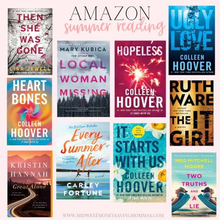 Summer reading recommendations 

Books  Amazon finds  reading 

#LTKSeasonal #LTKFindsUnder50 #LTKStyleTip