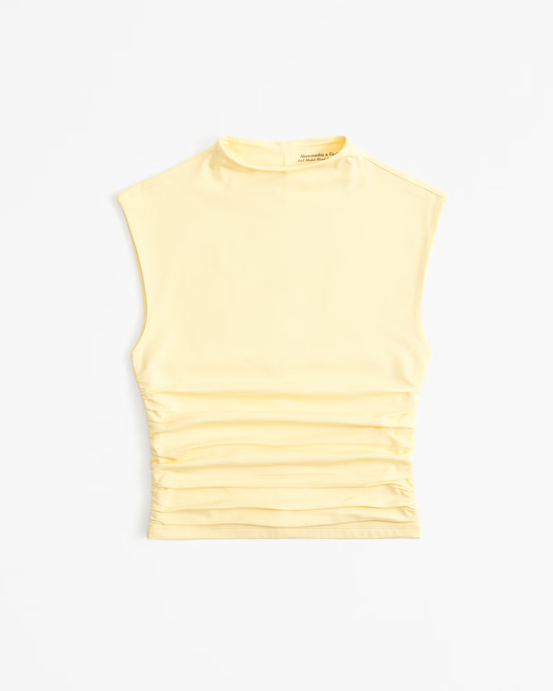 Abercrombie & Fitch Women's The A&F Paloma Top in Yellow - Size S | Abercrombie & Fitch (US)