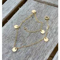 Boho 14K Gold Belly Chain With Disc Charms, Filled | Etsy (UK)