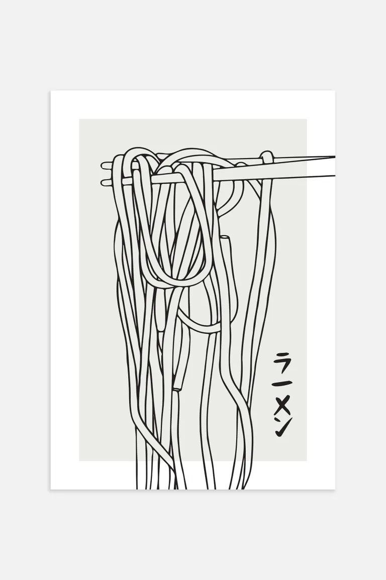 Ramen Poster | H&M (DE, AT, CH, NL, FI)