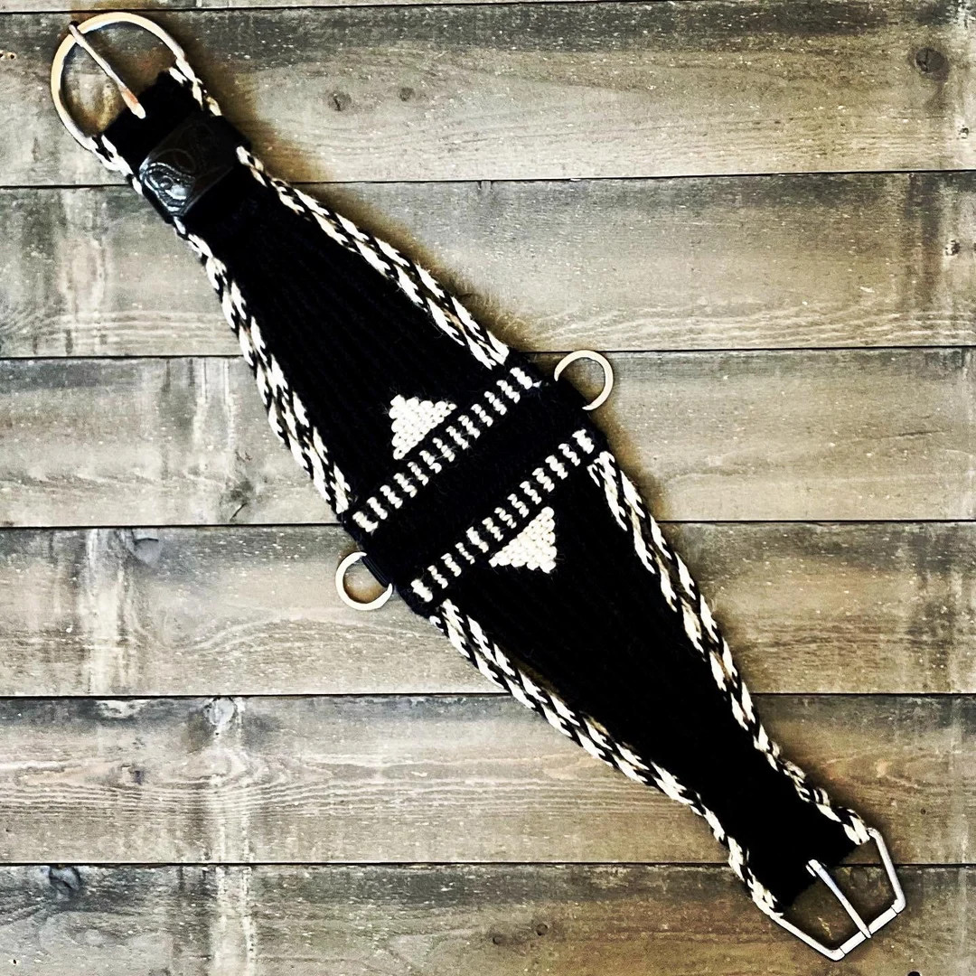 Custom Made Roper Style Cinch Handmade 23 Strand Mohair - Etsy | Etsy (US)