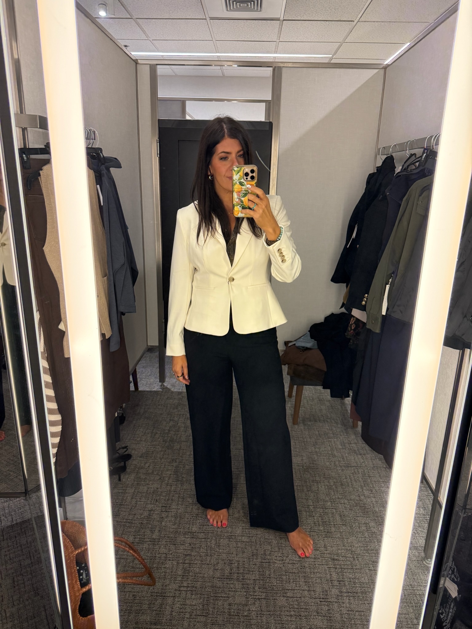 Nordstrom sale finds, In an 8/m top and bottoms, 29 jeans in all but Levi’s (30) 

Workwear, midsize fall outfits , nsale, easy outfit, what to wear, fall midsize outfit, ootd, midsize fall, causal, blazer, trousers, workwear, office outfit