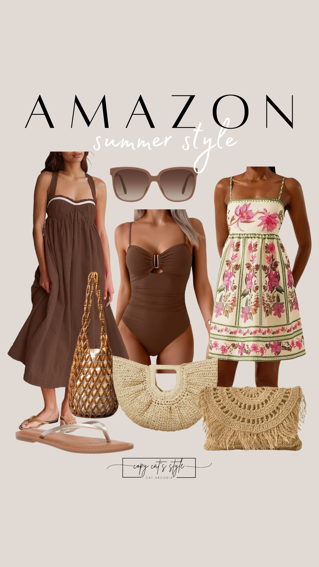 Amazon summer style finds! Amazon dresses, swimsuits, sandals, bags, accessories, and more. 

#LTKStyleTip #LTKSwim #LTKFindsUnder50