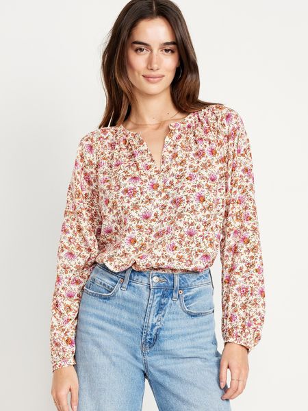 Loose Button-Down Shirt | Old Navy (US)