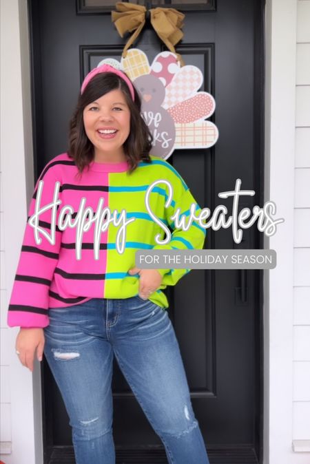Happy closet = happy days! 🩷💚 The weather might be getting darker and chiller, but your wardrobe can be filled with the sunniest, happiest styles! 

Both these sweaters are under $50 and if you comment “LINK” I will send you shoppable details!

I’m in a medium in both styles.



#LTKSeasonal #LTKstyletip #LTKfindsunder50