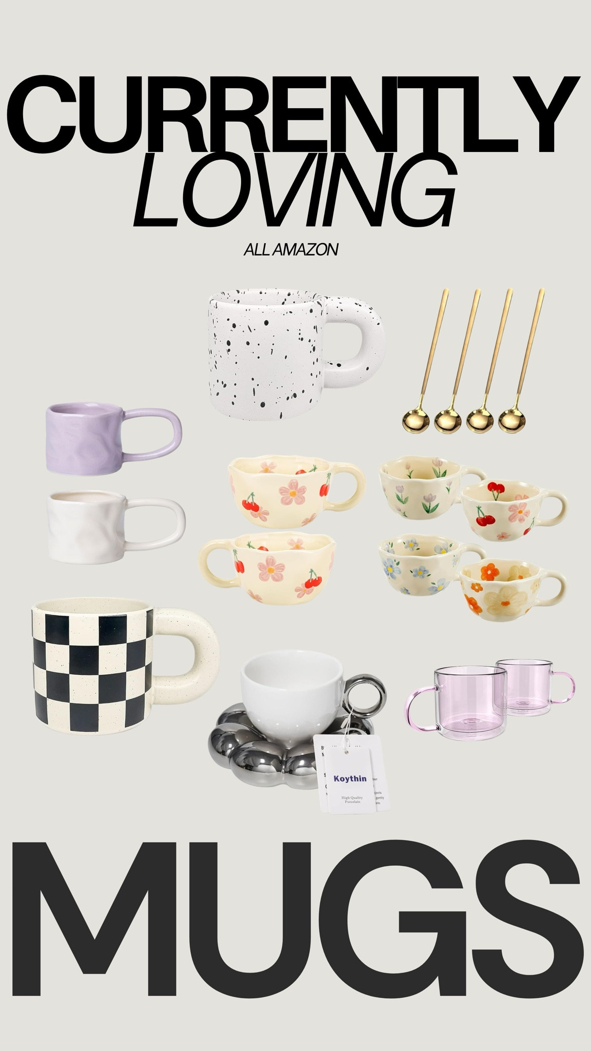 Mugs and espresso cups I’m lovvvvving. All Amazon!! #ltkamazon #amazonhome #allamazon #amazonmusthaves #mugs #drinkware 

#LTKhome #LTKSeasonal #LTKfindsunder50
