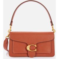 Coach Women's Mixed Leather Tabby Shoulder Bag 26 - Saddle | Coggles (Global)
