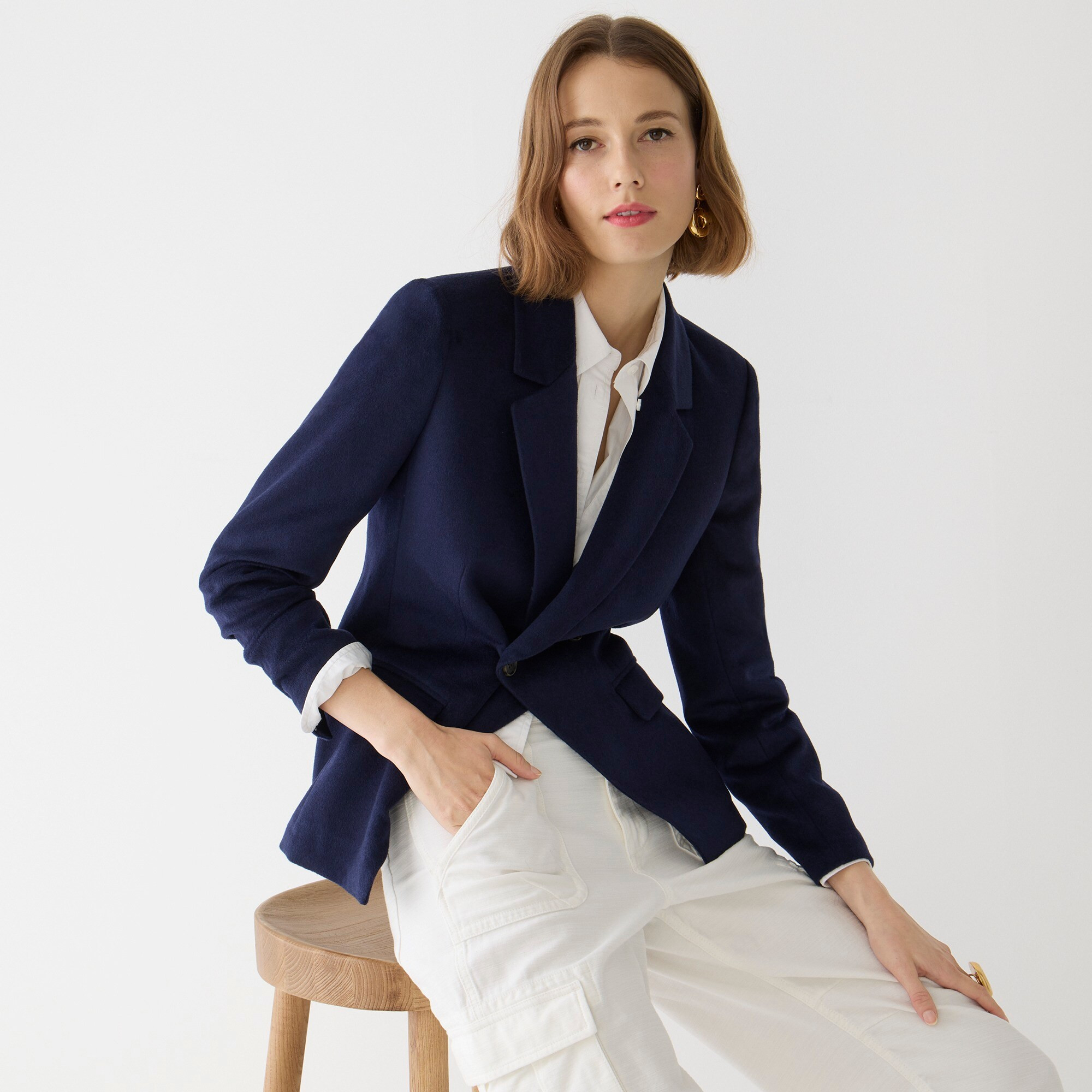 Devon blazer in drapey flannel | J. Crew US