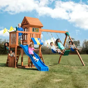 Adventure Transport Wooden Swing Set by Swing-N-Slide - Installation Available | KidKraft