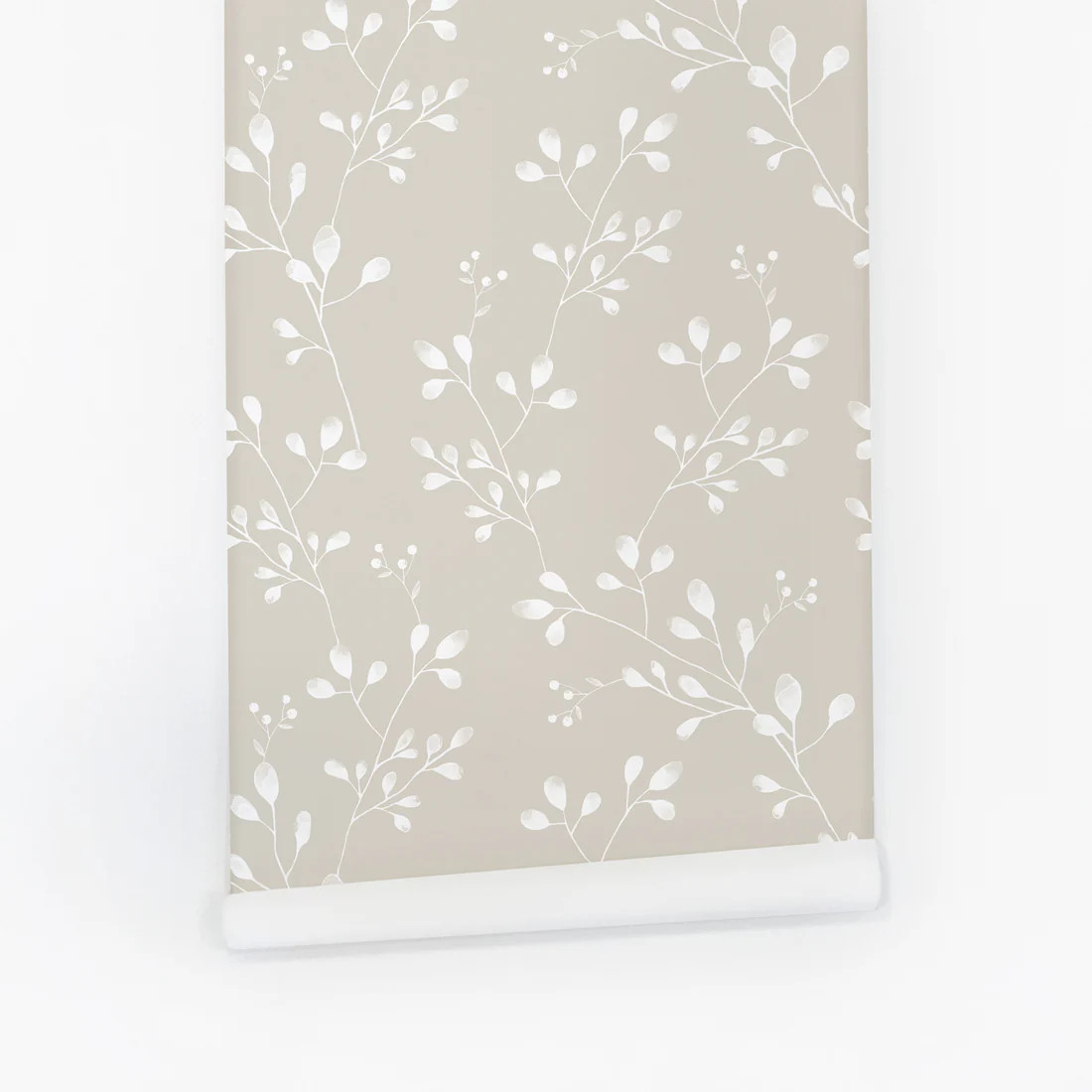 Wildflower foliage wallpaper for kids room | Livettes Wallpaper