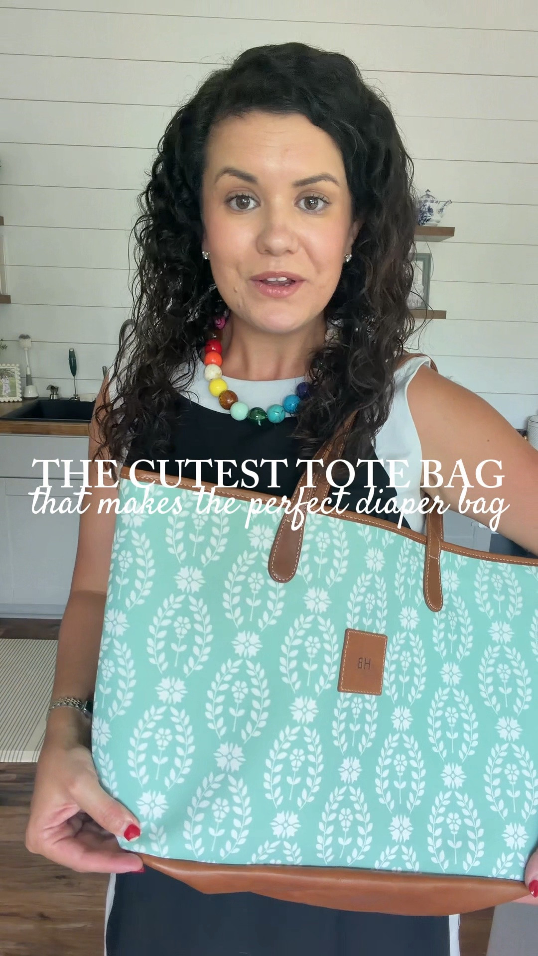 Looking for the cutest personalized diaper bag? 🤍 this is it!! 

I’ve been a longtime Barrington fan, and I was so excited to add one of their customizable tote bags to my collection!! I chose this tote, in the diaper bag style, in this beautiful green floral print with brown leather and a personalized leather patch featuring my initials🌿🤍 I love that you can customize everything, from the pattern and leather color to the monogram style, making it completely your own 🫶🏼

As a mom, I personally prefer a tote diaper bag over a backpack style because I find it so much easier to find everything I need when I need it👏🏼 This one has a zip-top closure, multiple pockets and compartments inside making it easy to keep snacks, bottles, diapers, wipes, and all the mom essentials organized 🙌🏼

Whether you’re building your baby registry, looking for a stylish diaper bag, or simply want a beautiful everyday tote that works for mom life, this one is SO good!!! 

If you’ve been searching for a personalized diaper bag or the perfect diaper bag tote, this is definitely one to check out! I’ll link it for you🤍

#diaperbag #diaperbagtote #diapertote #momtote #mombag #personalizeddiaperbag #personalizedtote #momessentials #newmom #toddlermom #babyregistry #mommusthaves #barringtongifts #barrington #momlife #momstyle #mom #tote #totebag #purse #purses #totepurse #handbag #toddlermom #babymom #babyproducts #toddlerproducts #momtobe #momessentials #babyessentials #toddleressentials #ladies #ladiesstyle #ladiesfashion #momfit #momoutfit #momfashion #travel #traveling #weekend #weekender #tote #totebag #dufflebag #travelbag #weekendbag #giftguide #giftideasforher #gift #giftideas #mothersday #mothersdaygift #birthday #birthdaygift #present #birthdaypresent #christmas #holidays #christmasgifts #christmaspresents #holidaygifting #prettylittlethings #ltkholiday #ltkfinds #shopsmall #giftinspo #gifts #giftidea #personalizedgift #customgift #giftsforher #classicstyle #preppy #preppystyle #grandmillenial #grandmillenialstyle #classic #timeless

#LTKmomlife #LTKdayinmylife #LTKBaby