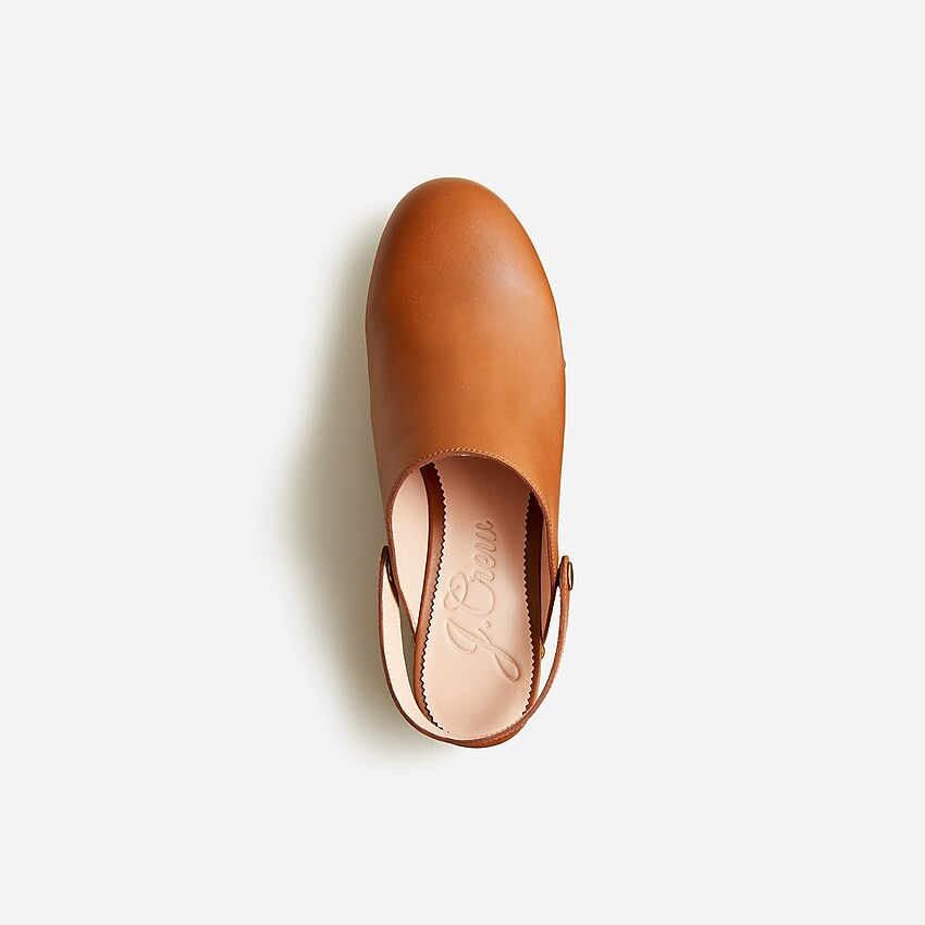 Convertible leather clogs | J. Crew US