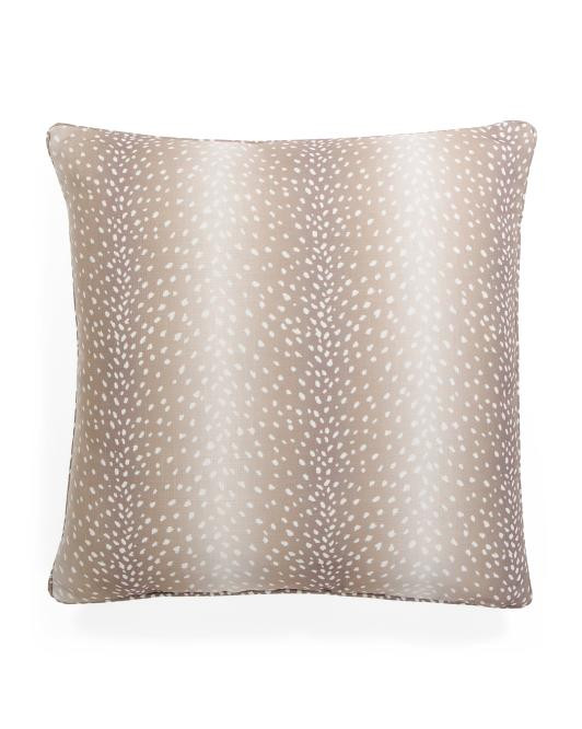 24x24 Spotted Animal Print Oversized Pillow | TJ Maxx