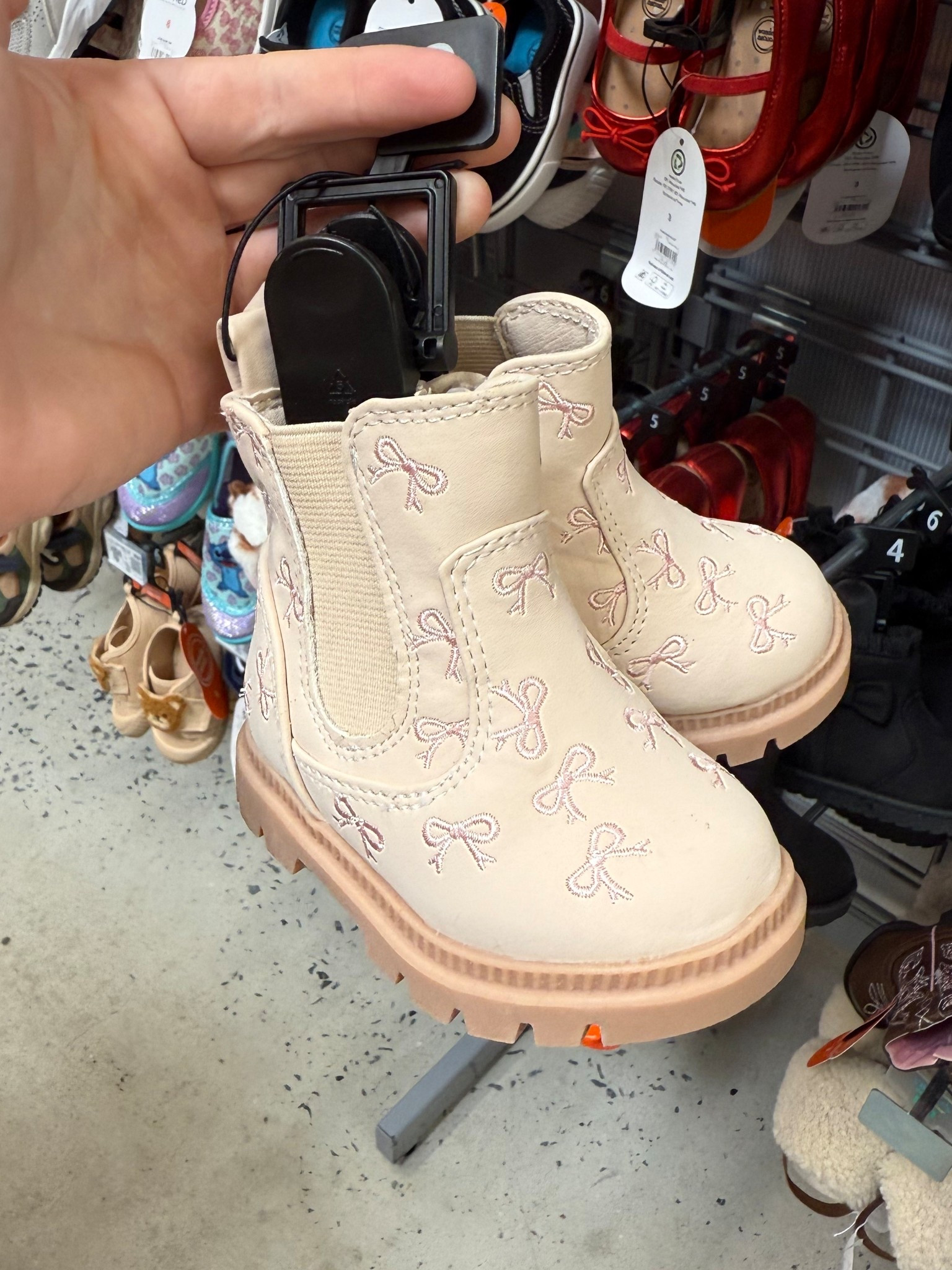 Walmart bow boots for kids! 

#LTKKids #LTKBaby #LTKFindsUnder50