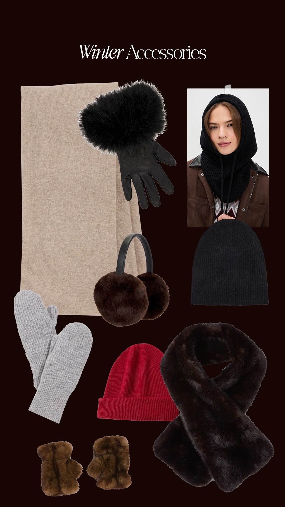 Winter accessories 🛒