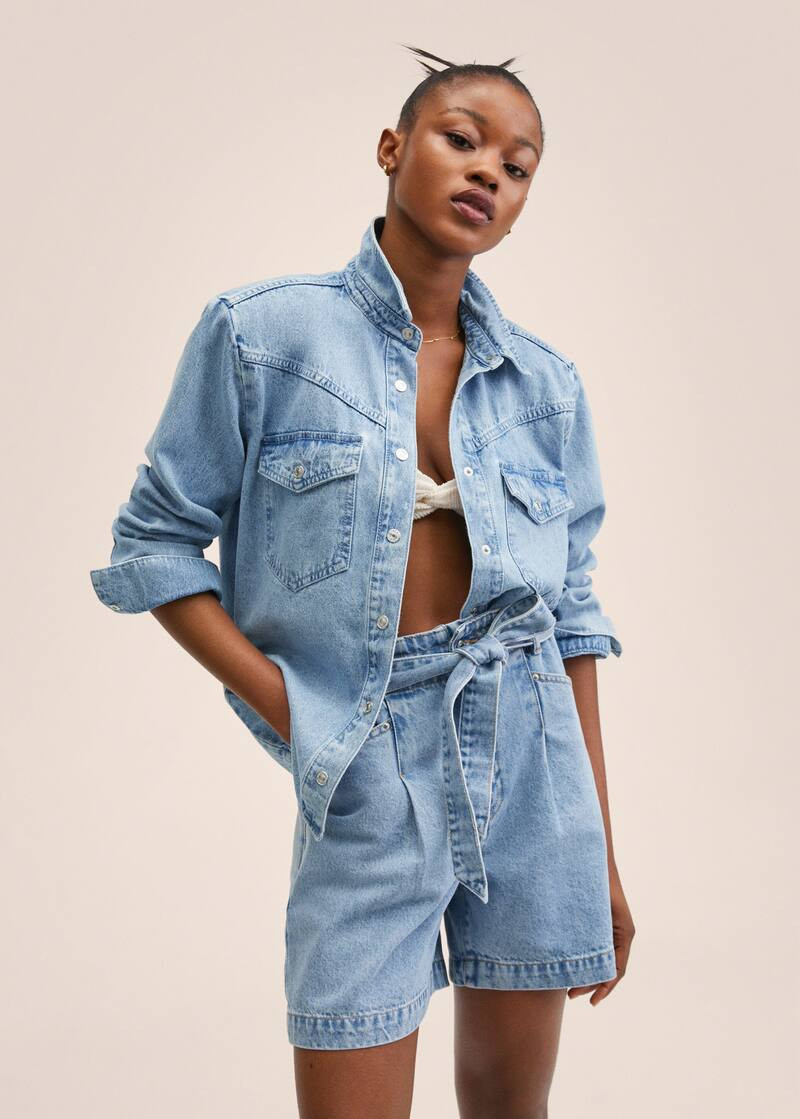 Search: Denim shirt (20) | Mango USA | MANGO (US)