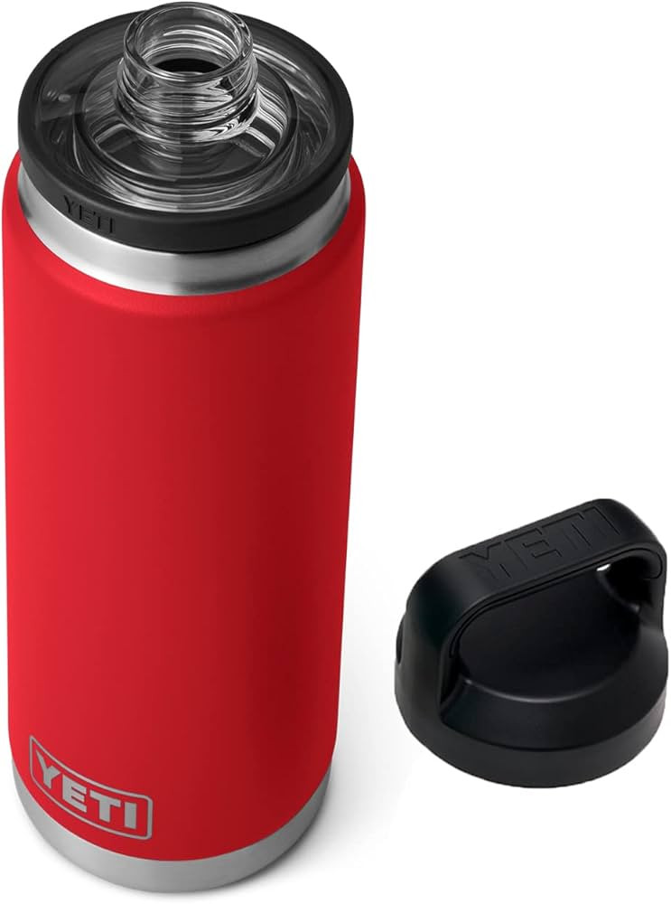 YETI Rambler 26 oz Bottle, Vacuum Insulated, Leakproof, Stainless Steel with Chug Cap | Amazon (US)