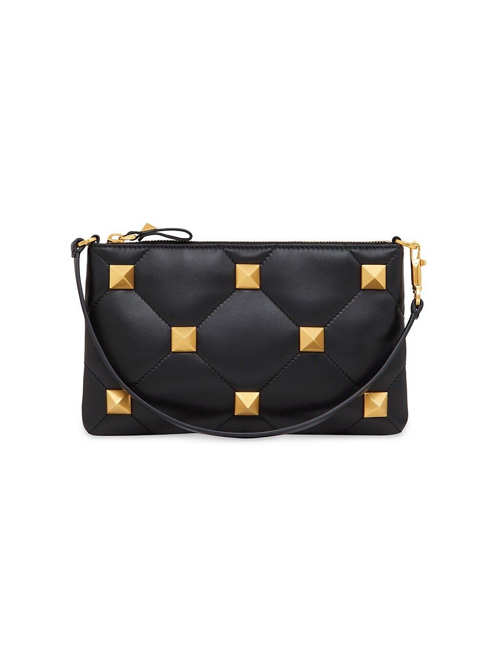 Roman Stud Nappa Leather Clutch Bag | Saks Fifth Avenue