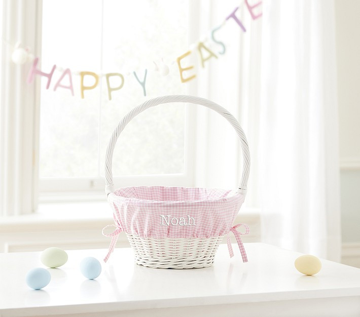Liner With White Basket | Pottery Barn Kids