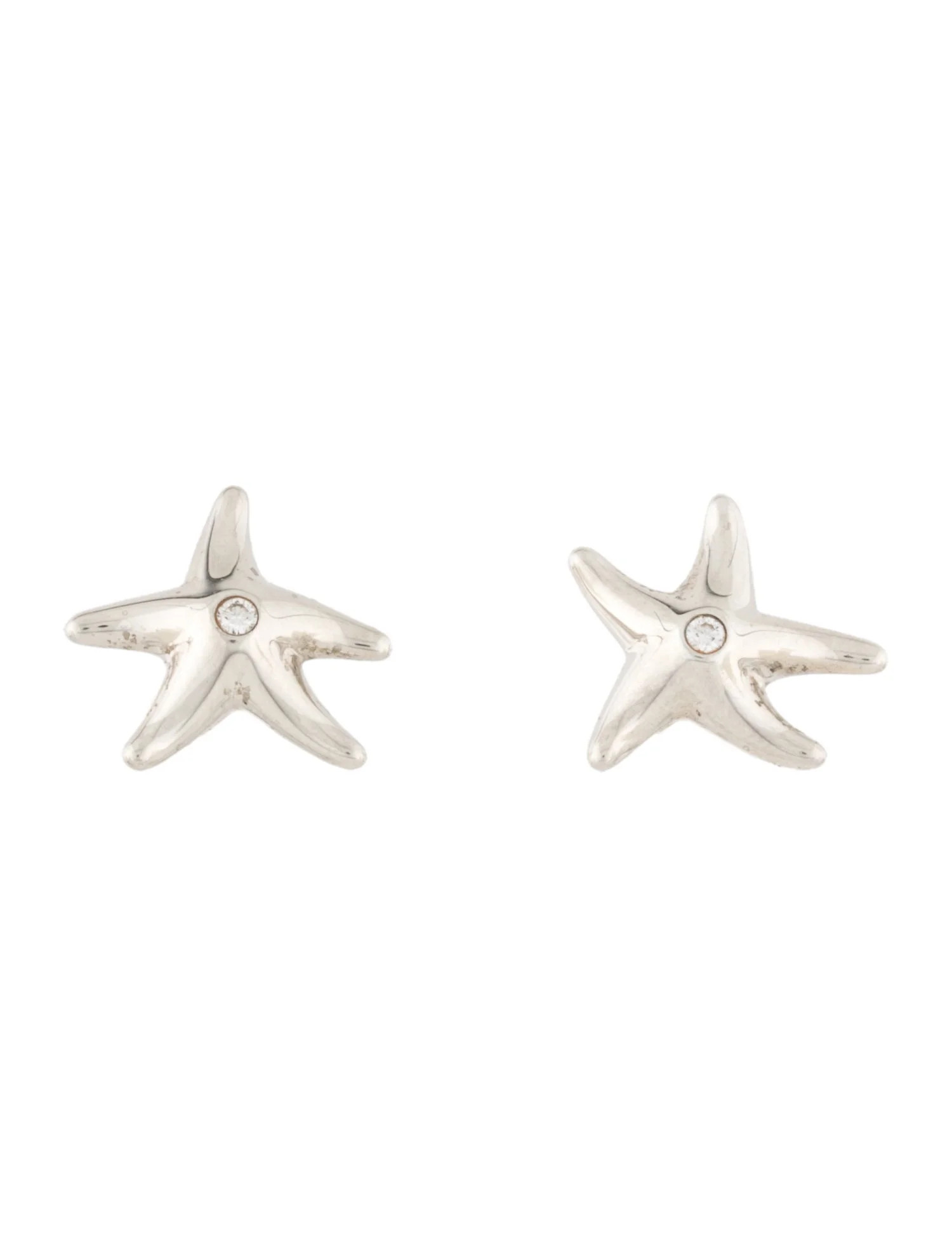 Diamond Starfish Earrings | The RealReal