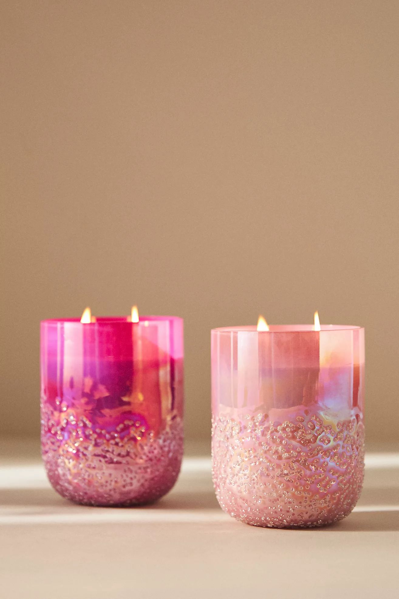 Beaded Glass Candle | Anthropologie (US)