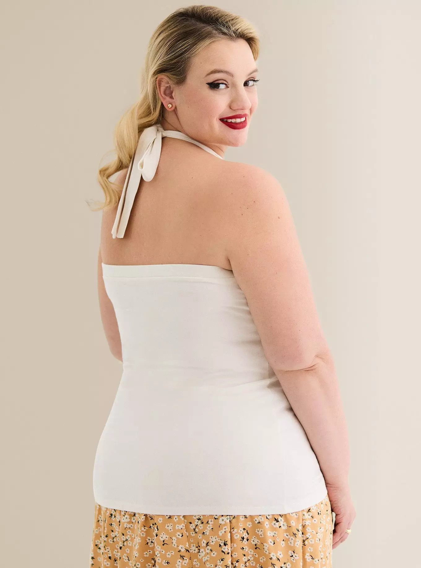 Retro Chic Foxy Halter Top | Torrid (US & Canada)