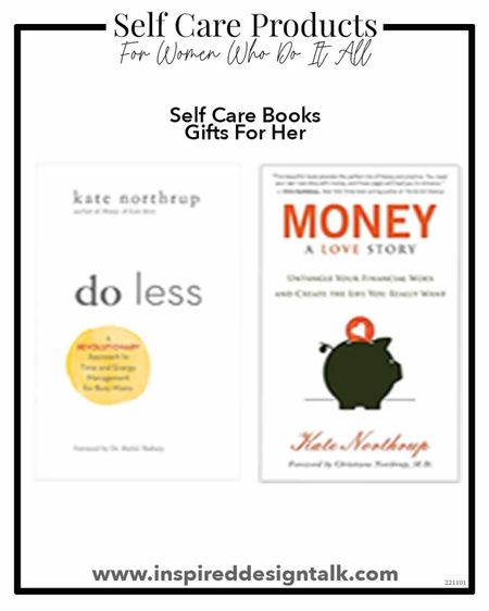 Self care products // gifts for her, gifts for him, gift guide, gifts for women, gifts for mom, self care gift ideas, wellness gifts, books, self help books, money book, do less book

#LTKGiftGuide #LTKSeasonal #LTKHoliday