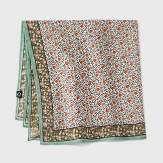 Women's Floral Print Bandana - Universal Thread™ Green One Size | Target