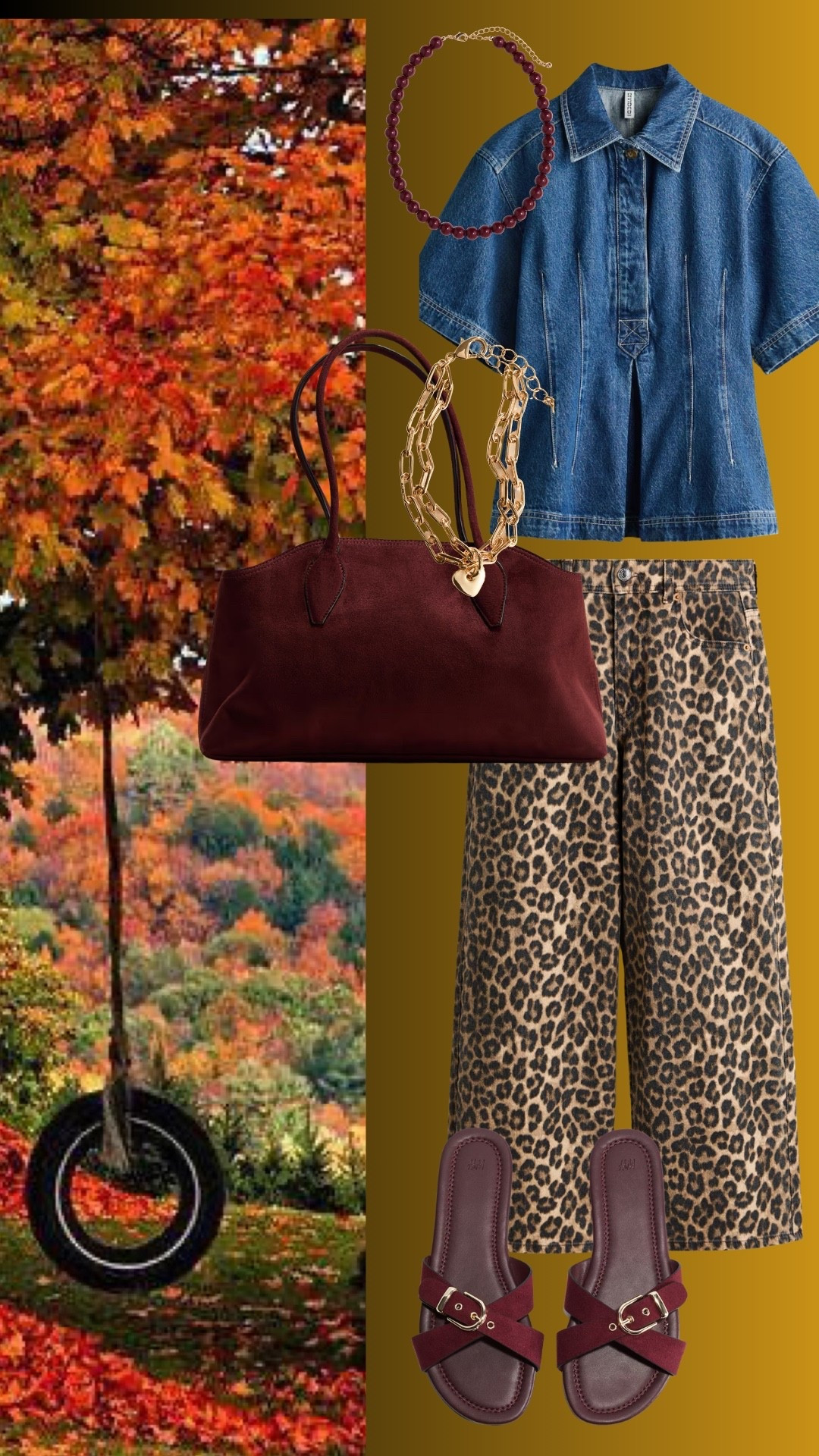 This is the perfect transition into fall style 🍁