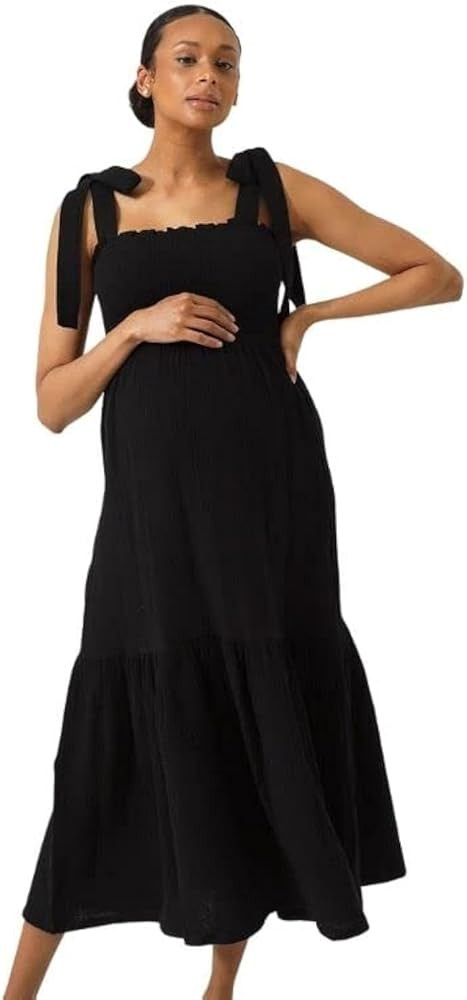 NOTHING FITS BUT Dress for Women, Classic Nursing Momoka Maternity Dress for Photoshoot, Muslin F... | Amazon (US)