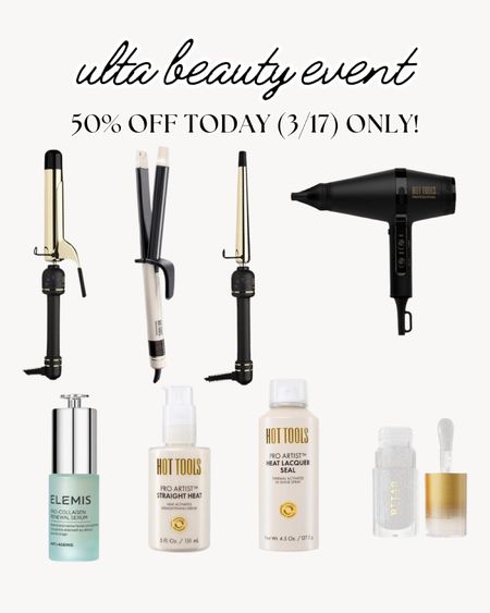 Ulta Semi-Annual Beauty Event sale - these items are 50% off today only! Sunday, March 17, 2024!

#LTKbeauty #LTKsalealert