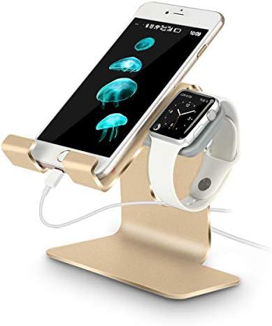 Tranesca 2-in-1 Charging Stand Holder Dock Compatible with Apple Watch Series 8/7/6/5/4/3/2/1/SE ... | Amazon (US)