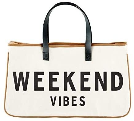 Creative Brands D3712 Hold Everything Tote Bag, 20" x 11", Weekend Vibes, beach bag | Amazon (US)