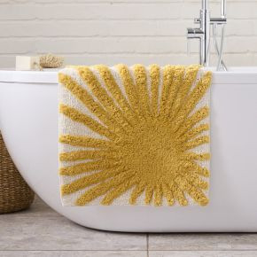 Kids Sunburst Bath Mat | West Elm (US)