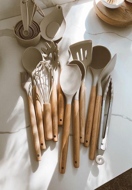 On sale today // $27 for 33 pc set #cookware #utensils #nonstick #siliconeutensils #cookingutensils #amazon #amazonfinds #kitchen #dealoftheday #salealert #homefind 

#LTKunder50 #LTKsalealert #LTKhome